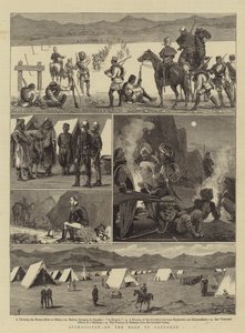 Afghanistan, on the Road to Candahar by Charles Edwin Fripp